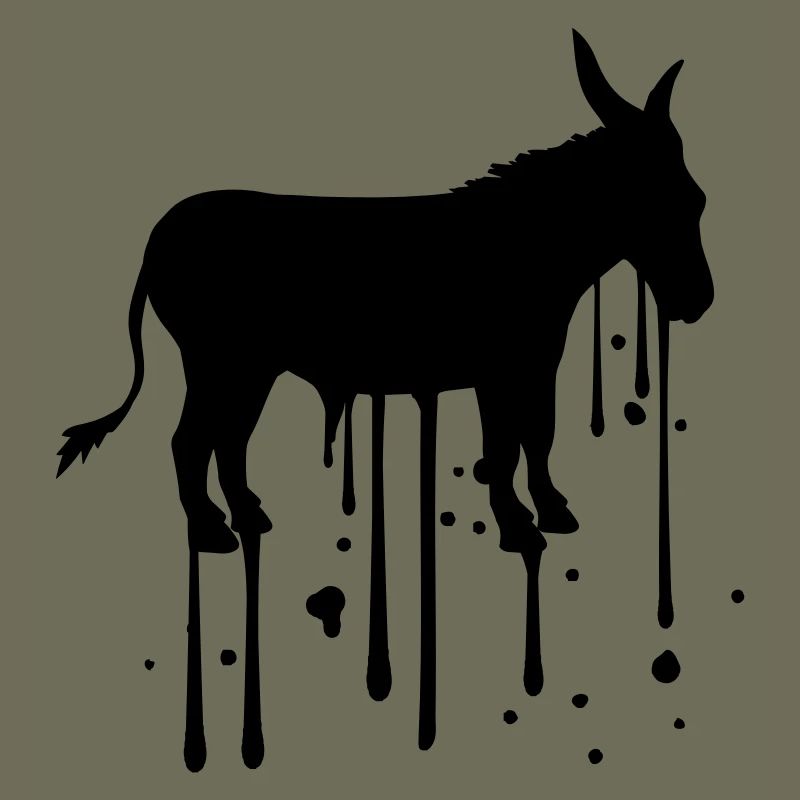 timbre goutte couleur blob graffiti spray donkey p