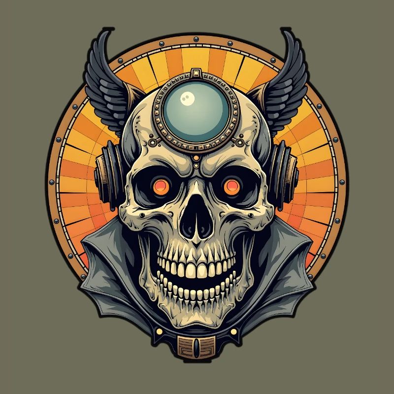 The winged skull.