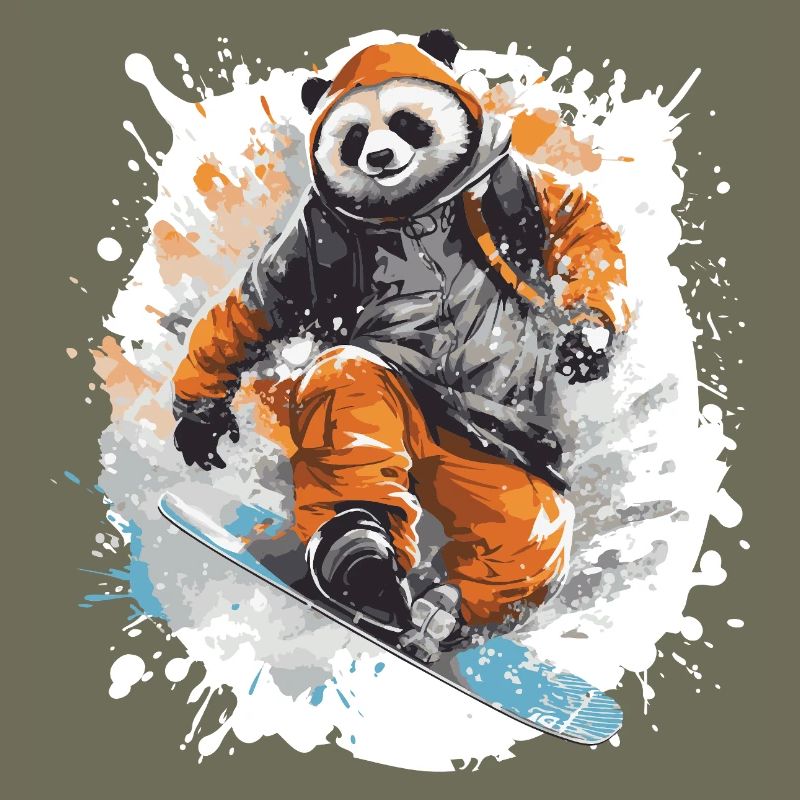 Panda Snowboard