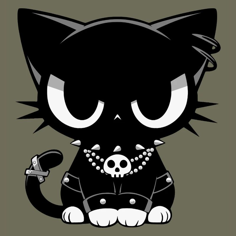 Goth Punk Katze