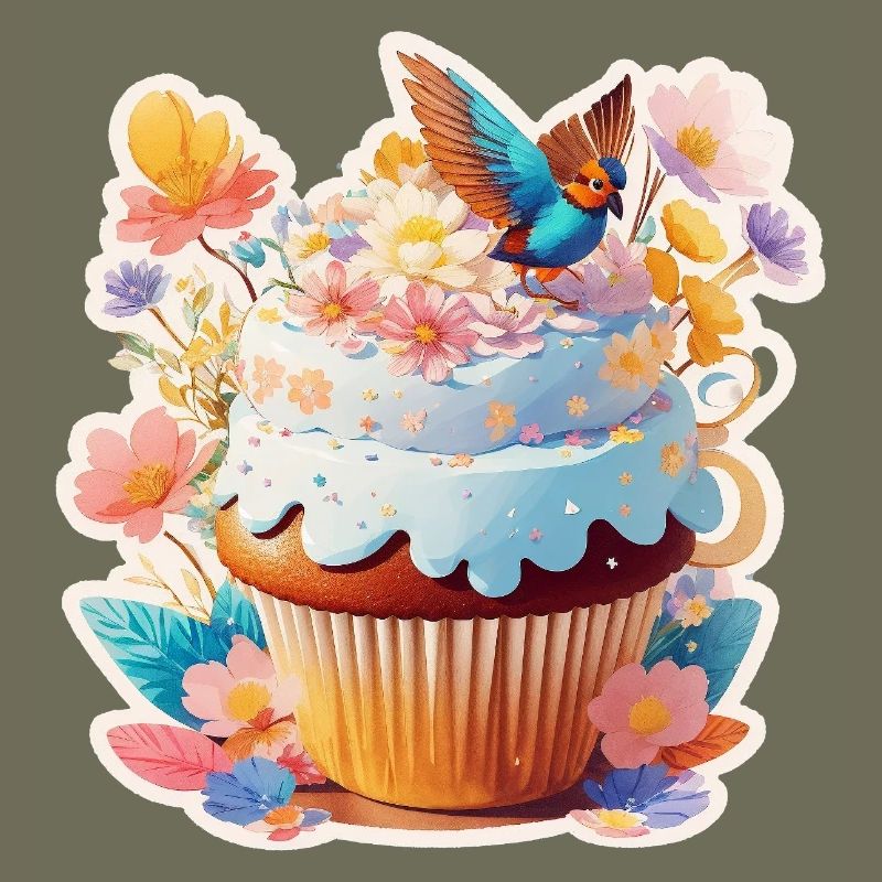  Cupcake Vogel