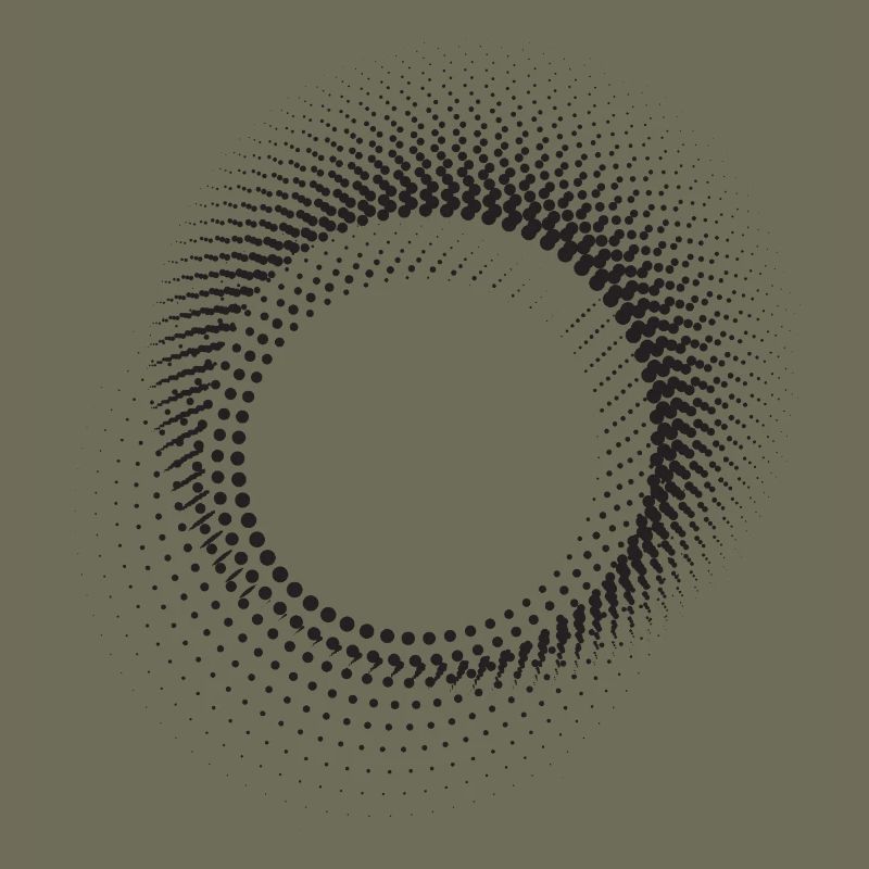 Halo-Punkt-Ringmuster