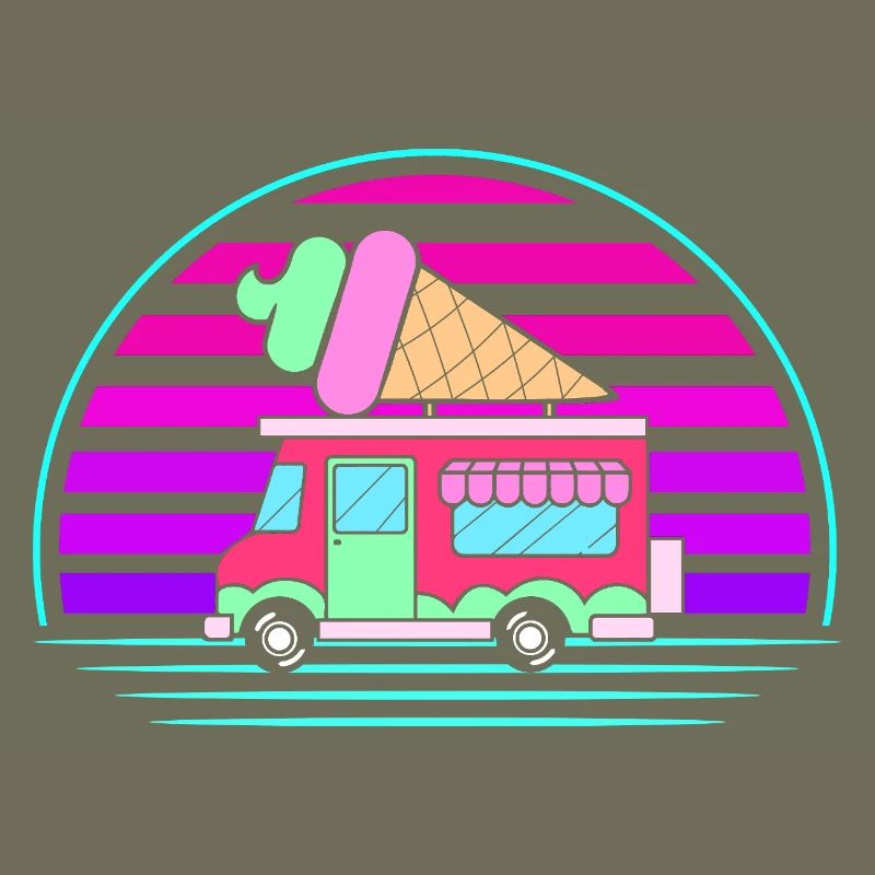 Eiscreme Eiswagen Eis Eisdiele