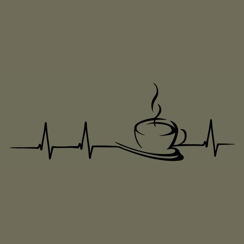 Kaffee Herzschlag