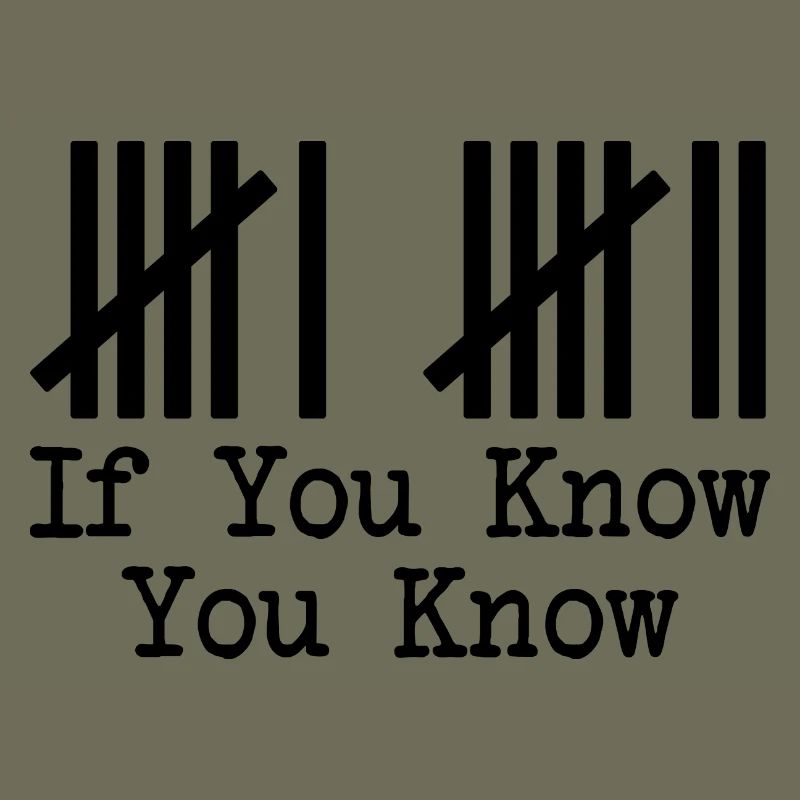 Drôle 67 Mème Si Tu Sais, Tu Connais les Marques de Comptage