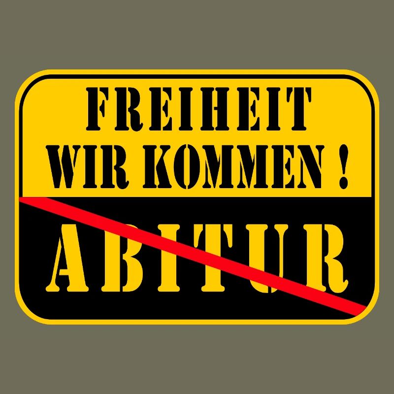 Ortsschild Ende - Abitur