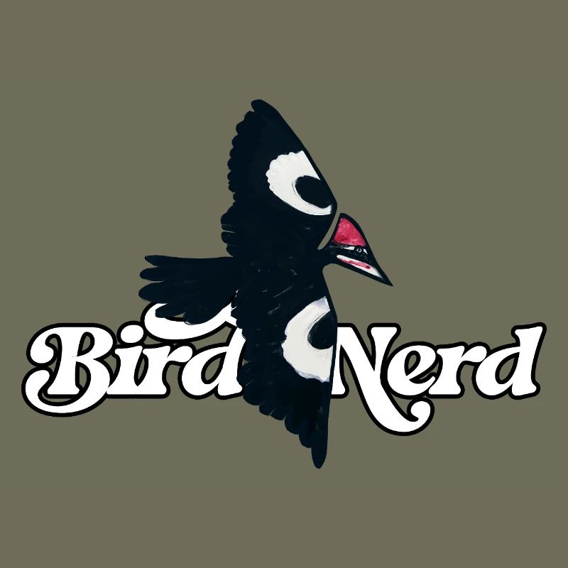 Bird Nerd Logo Tee