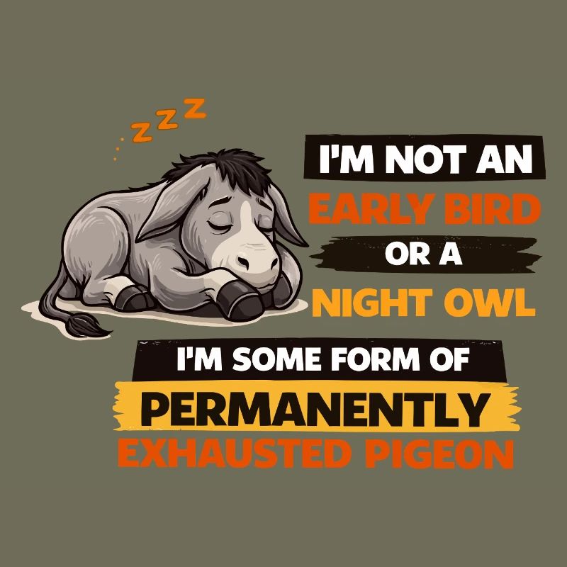 Permanently Exhausted Pigeon
