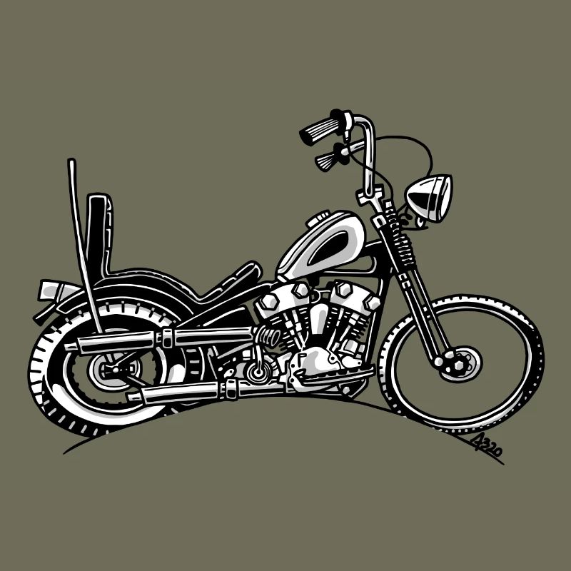 0906 chopper knucklehead