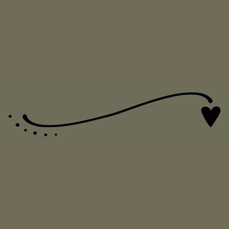 Curved Heart Line