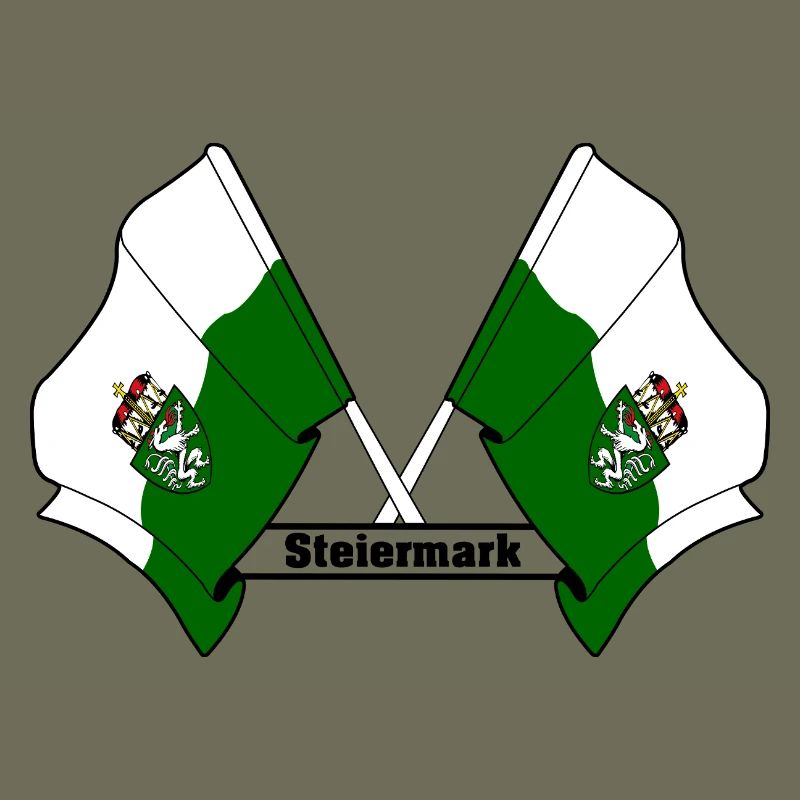 Styria Flags with Text