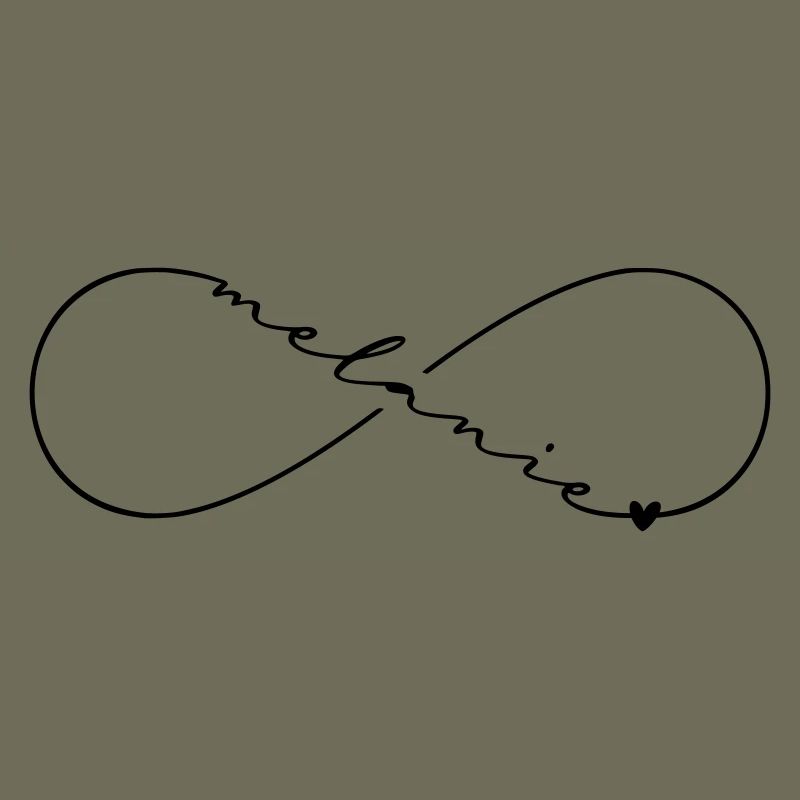 Melanie Name Infinitysymbol