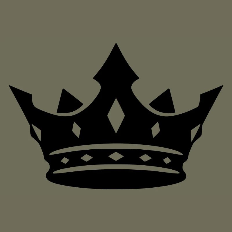 Crown Silhouette Black Cool Vector