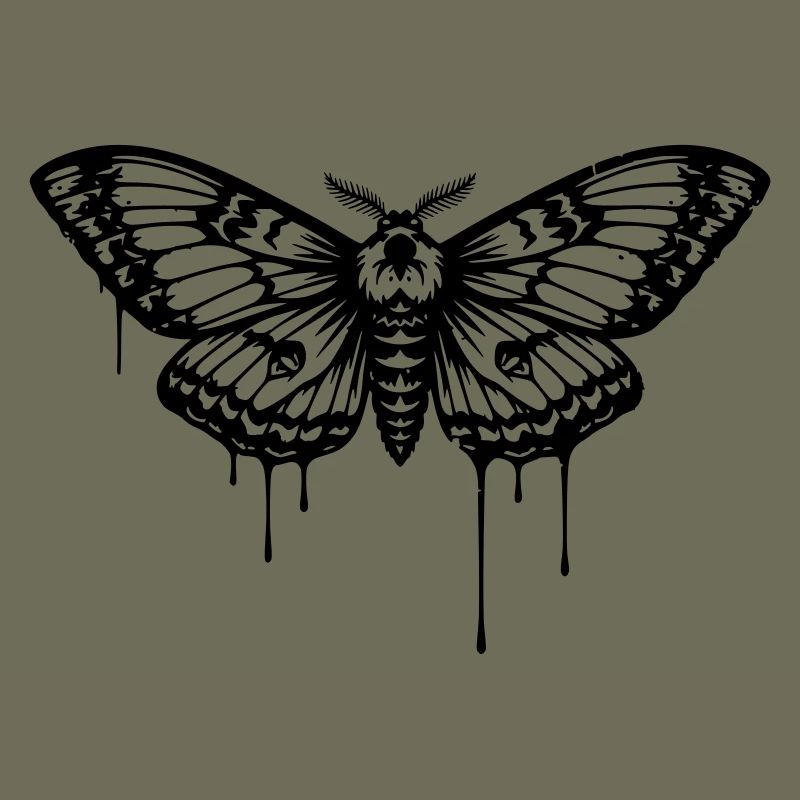 Moth Moth Tattoo