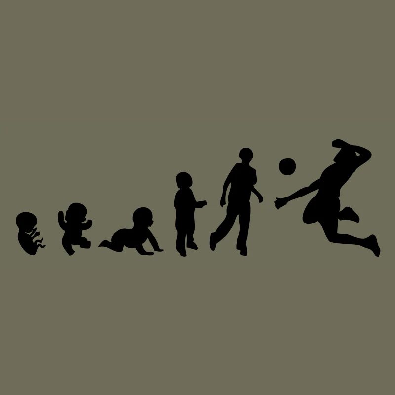 Evolution human rights sports volleyball
