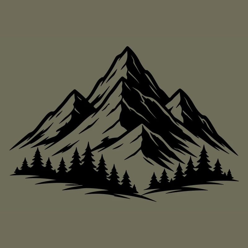 Berge Wald Landschaft