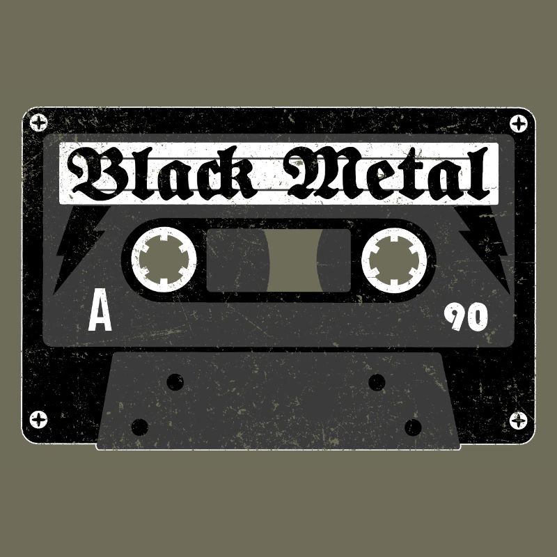 Black Metal Cassette