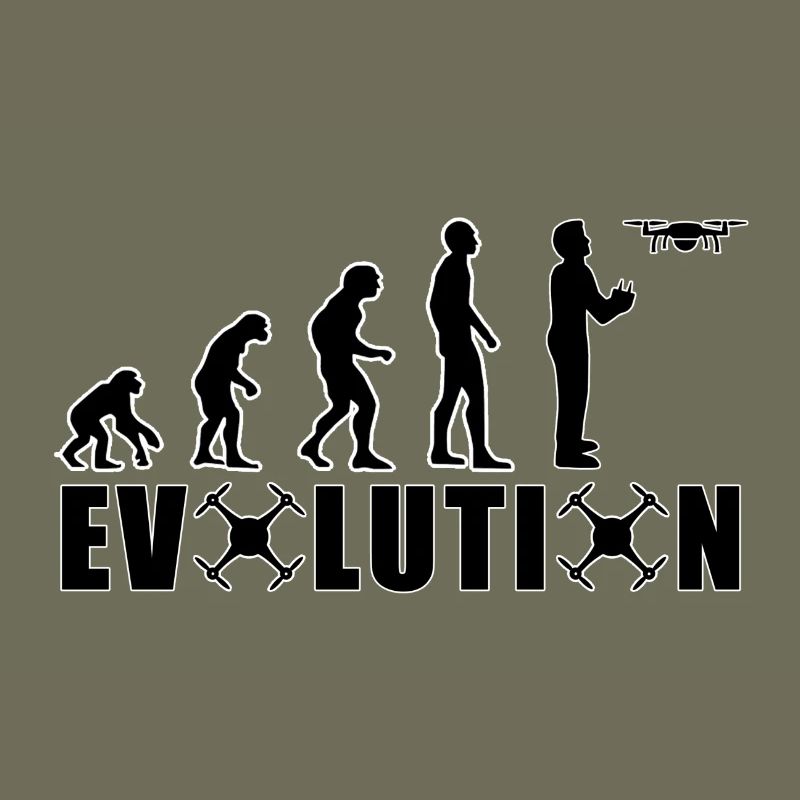 EVOLUTION DROHNE Geschenk Bodenpilot Fliegen