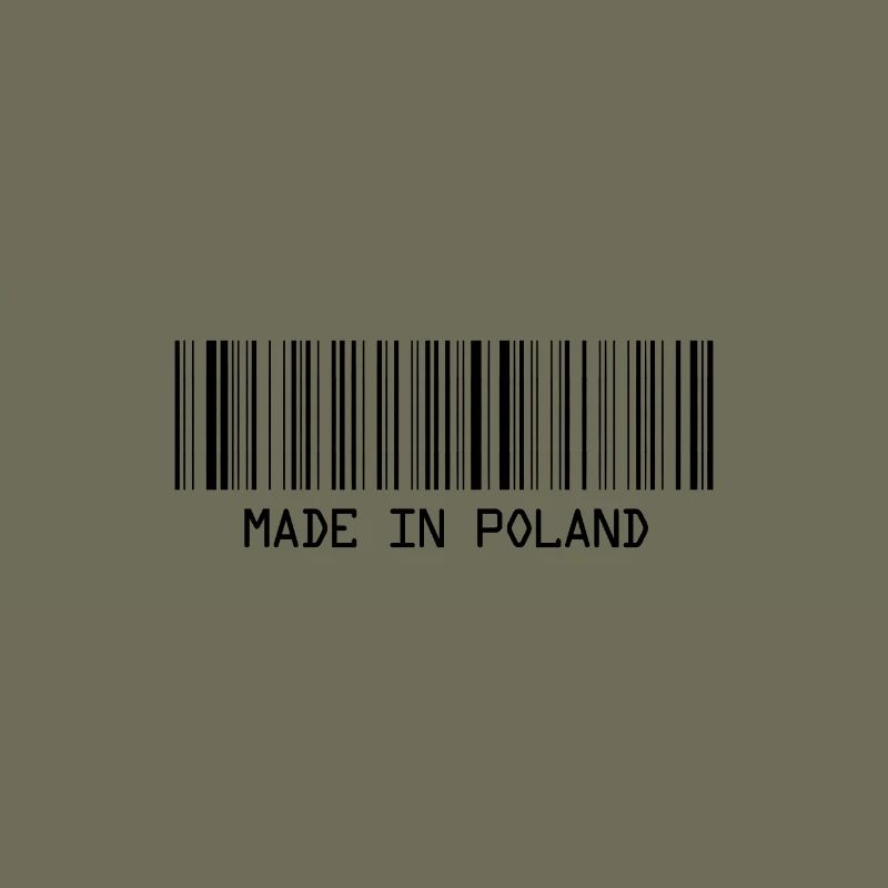 Fabriqué en Pologne - Pologne - Pologne - Code-barres - Dash