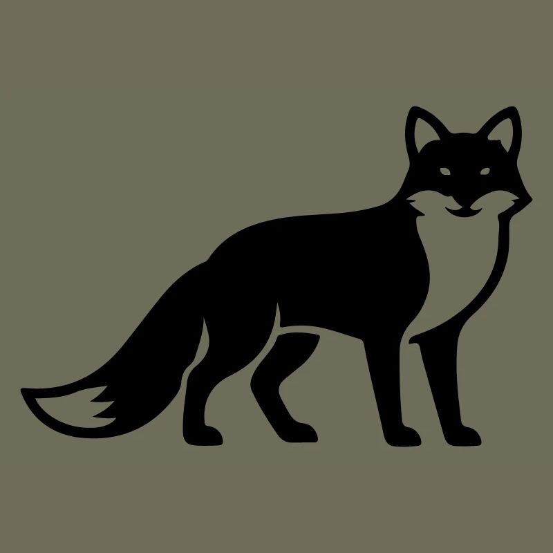 Fuchs Tier Silhouette