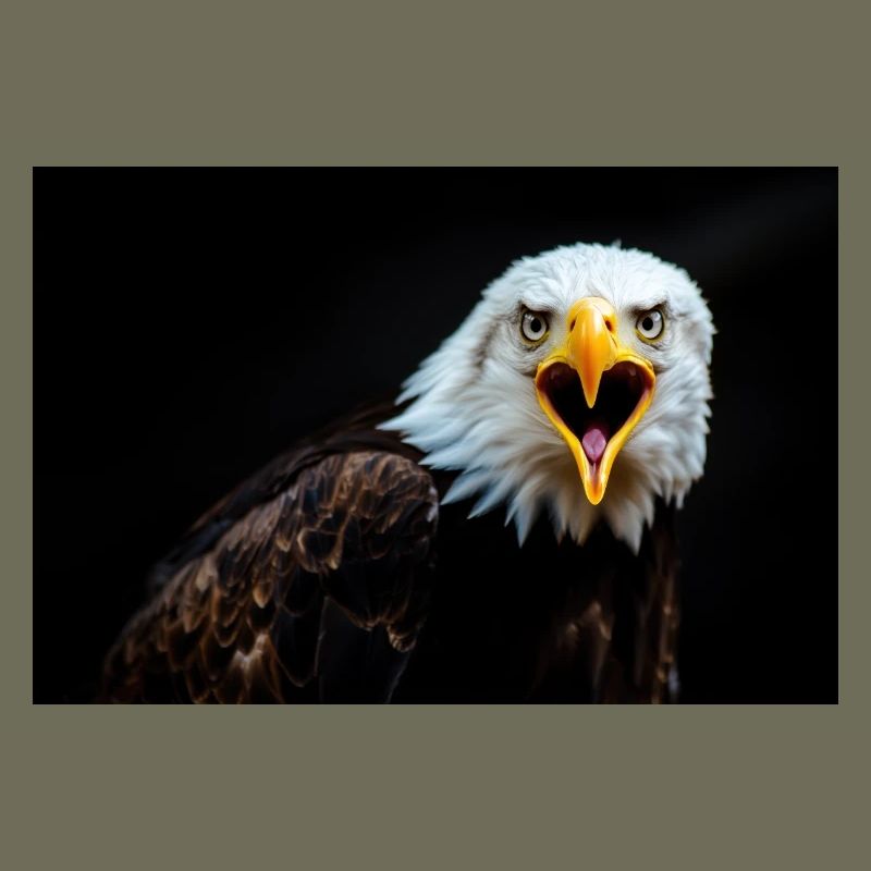 Angry Eagle Look