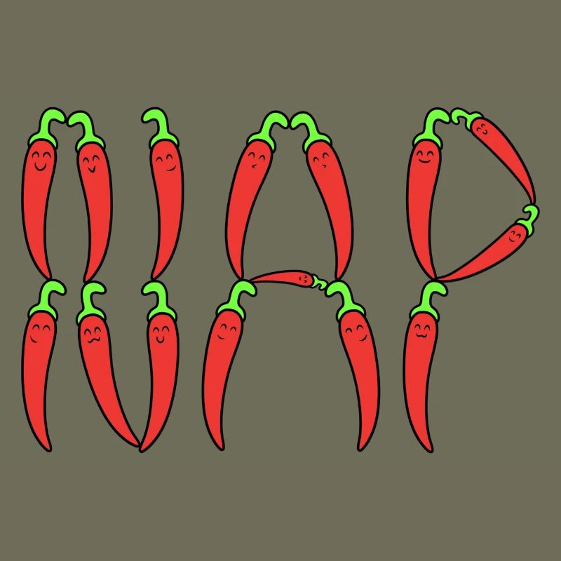 Chilischoten Nickerchen