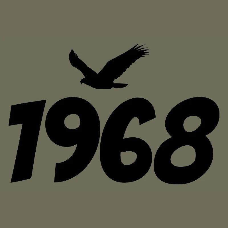 1968 Vintage Eagle Graphic