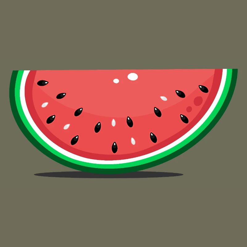 Tranche de design de pastèque