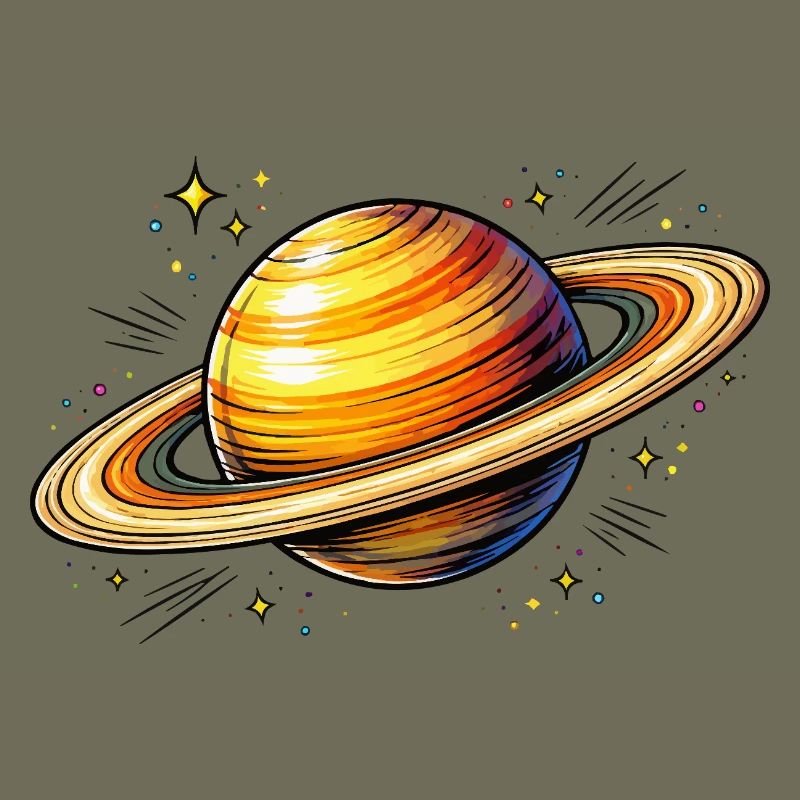 Planet Saturn