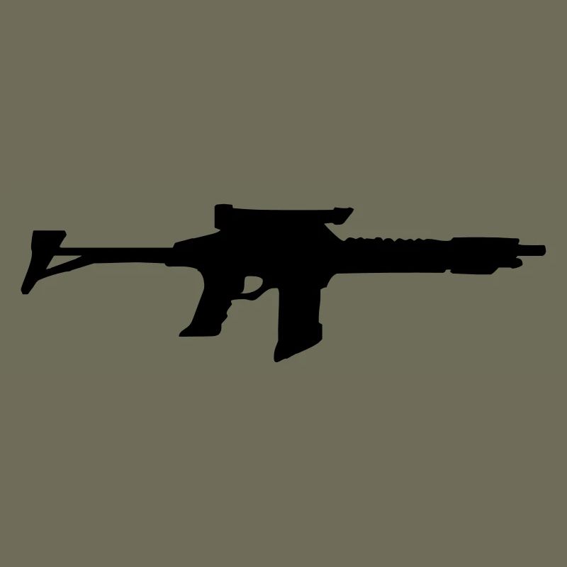 Vector Gun Silhouette