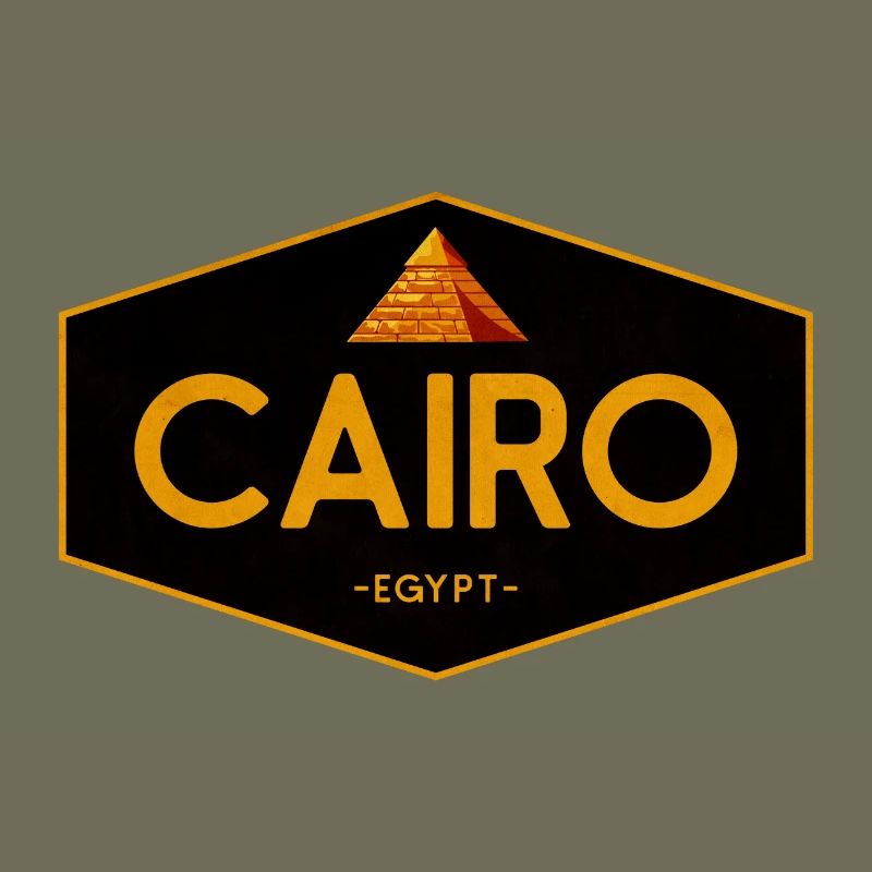 Cairo Egypt Pyramid Icon