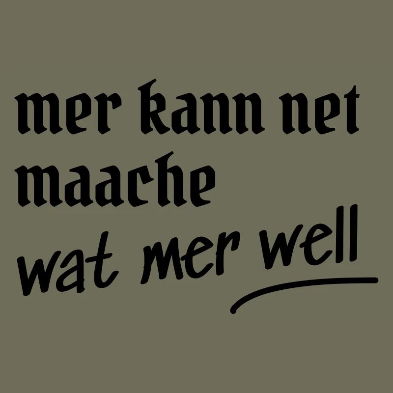 Cologne Saying Design Gift