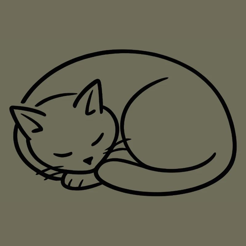 Étude de la lignée du chat endormi