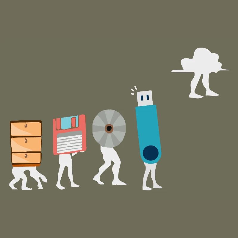 Cloud Computing Funny Programmer Data AI Software