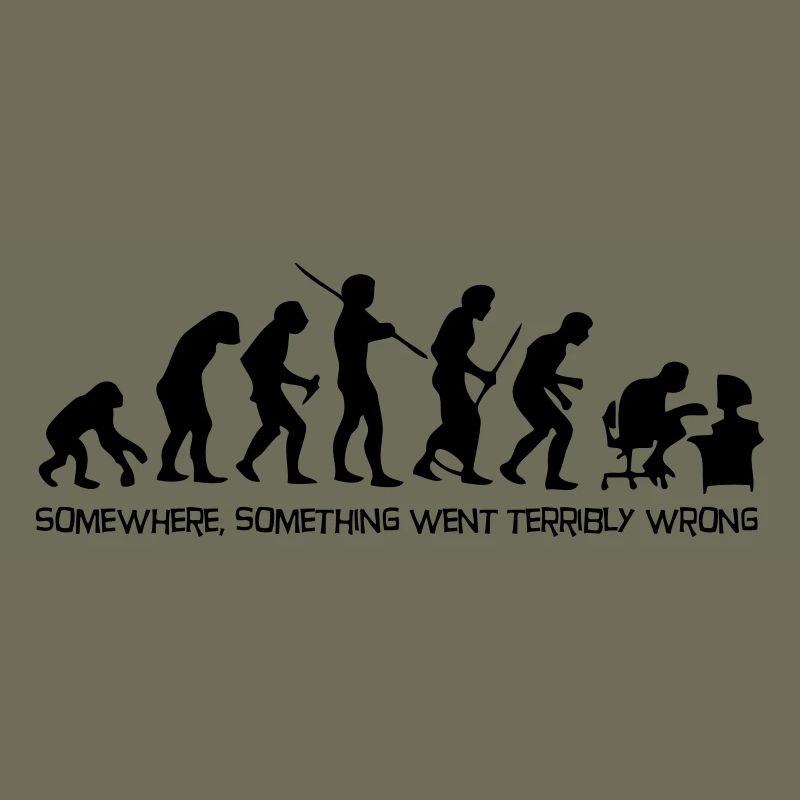 L évolution de l'homme