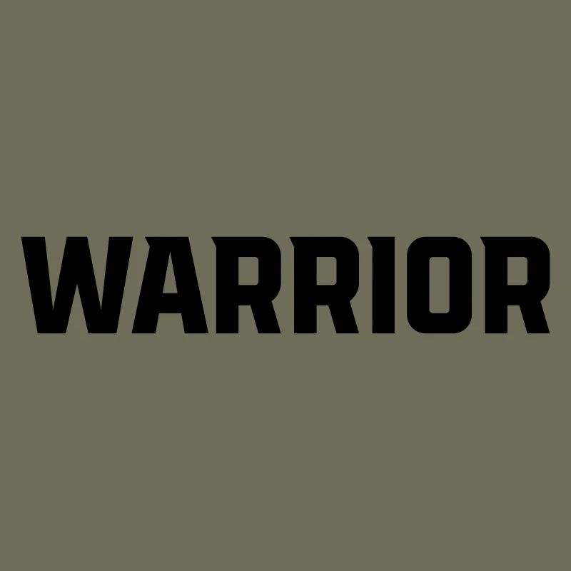 Warrior Krieger Typo