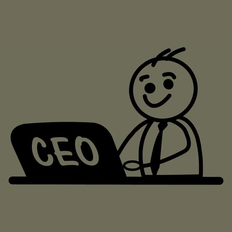Work laptop CEO