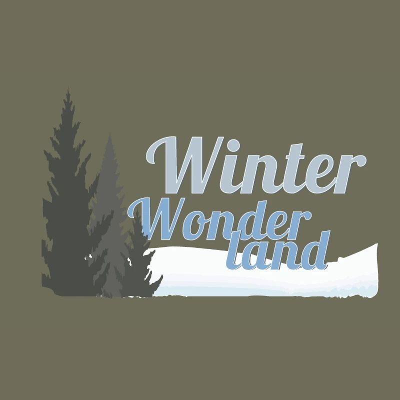 Winter Wonderland Trees