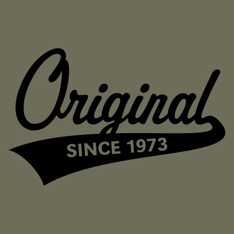 Original depuis 1973 (année de naissance, date de naissance / B)