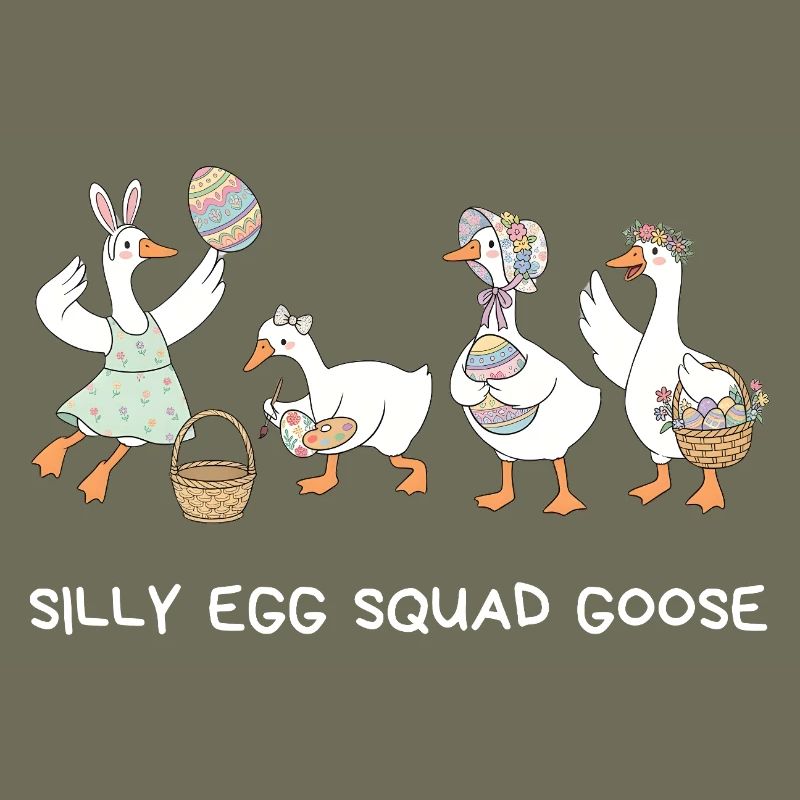 Silly Egg Squad Goose Ostern