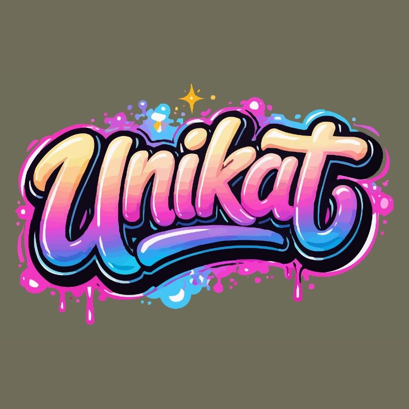 Unikat Graffiti Neon