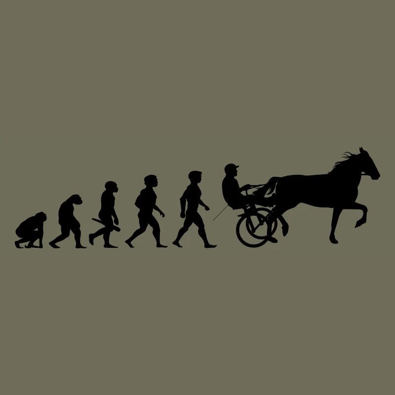 Evolution trot racing chevaux de course de chevaux