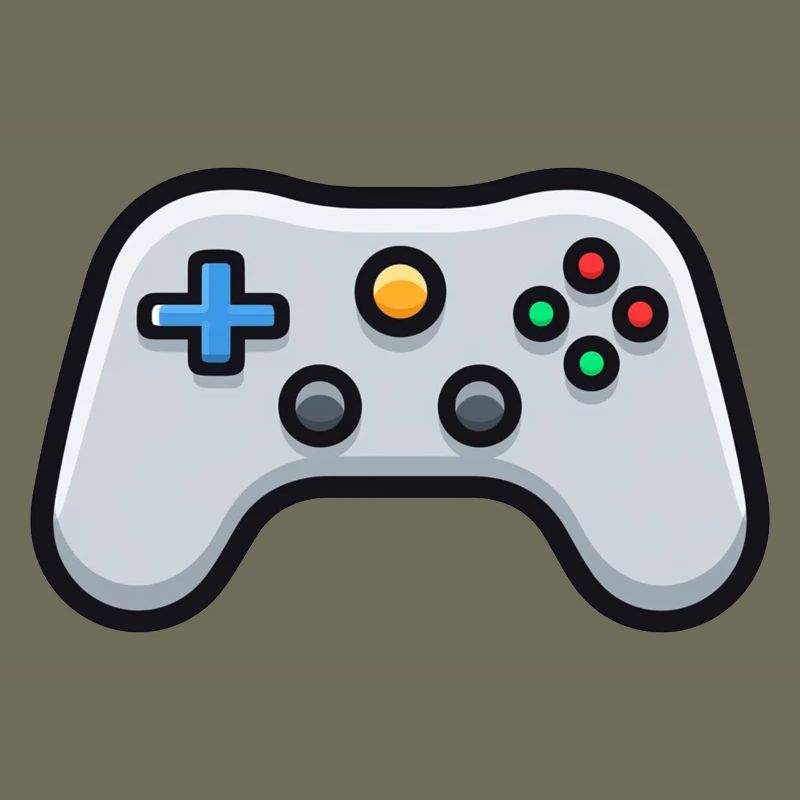 Gamepad-Logo, Controller, Retro-Konsole