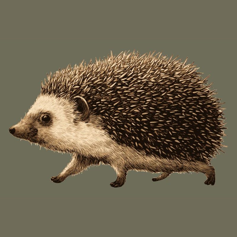 Funny hedgehog