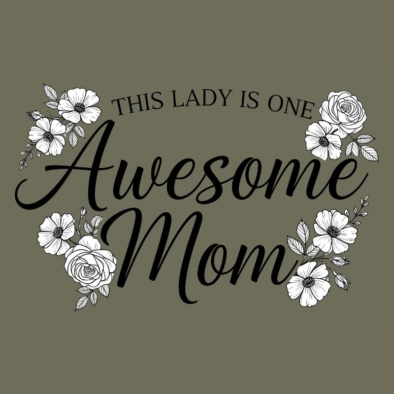 Diese Dame Ist Eine Tolle Mutter Mama Geschenk