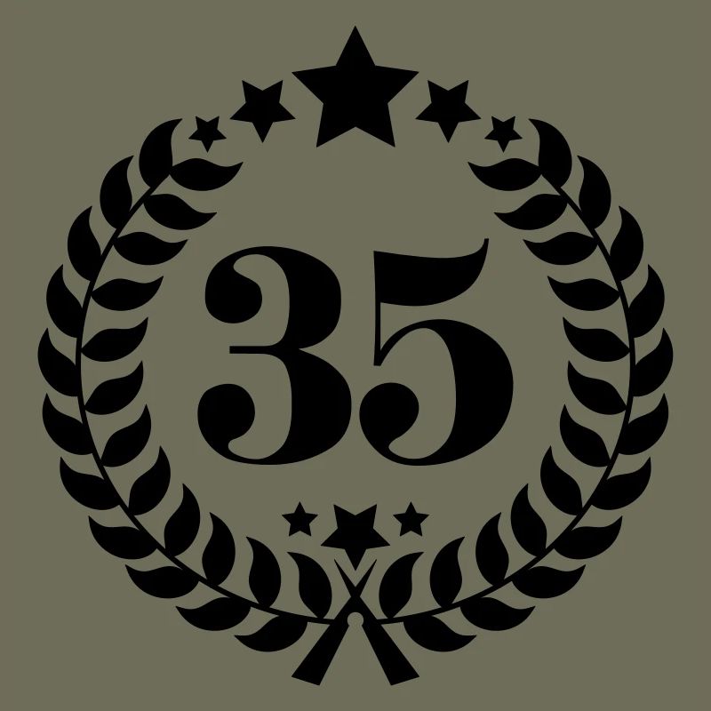 35. Geburtstags Kranz - Anniversary Wreath