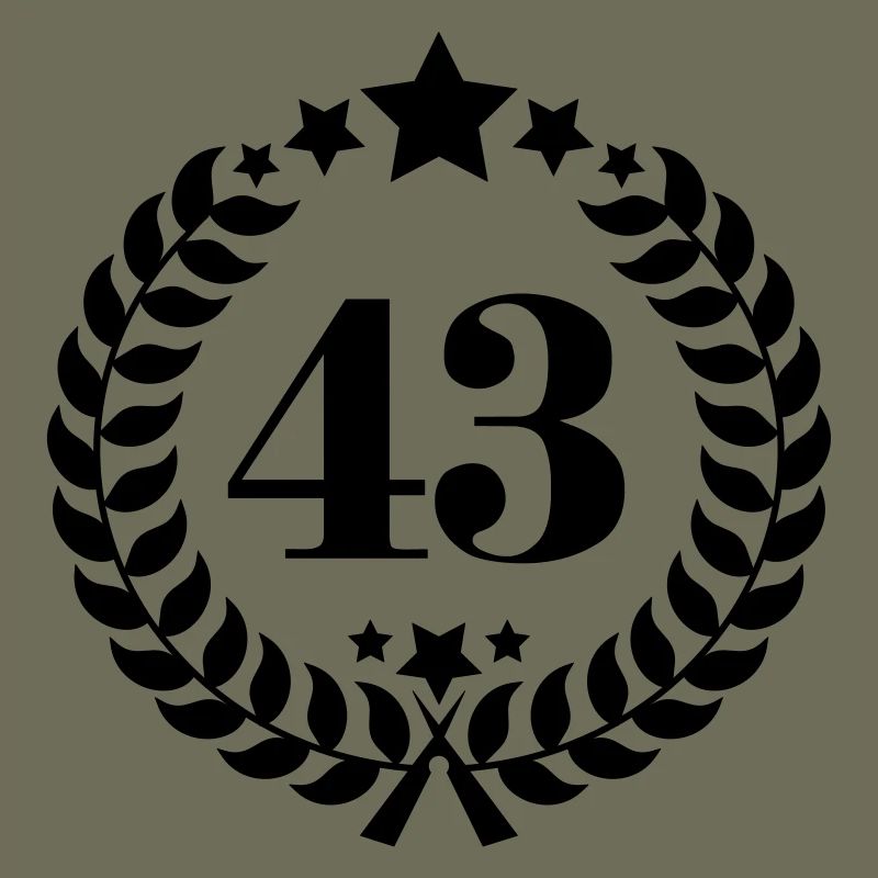 43rd Birthday Wreath - Anniversary Wreath
