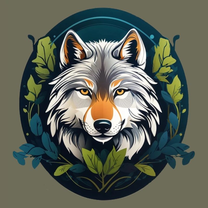 Waldbewohner Wolf