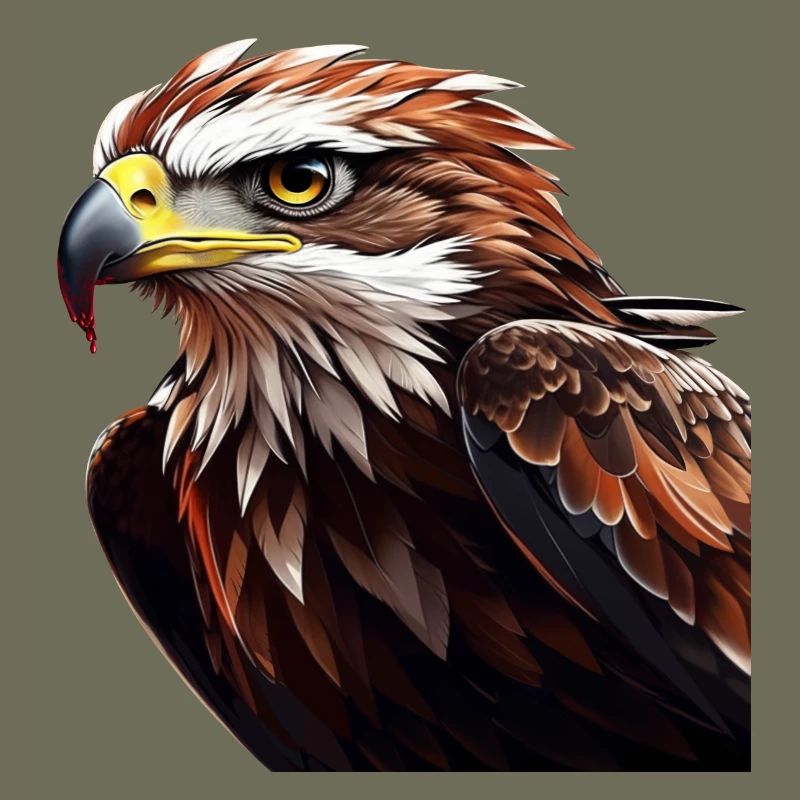 Powerful Eagle Head