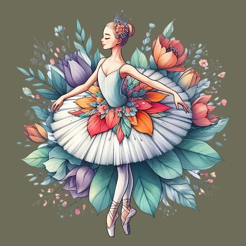 Ballet dancer with tutu